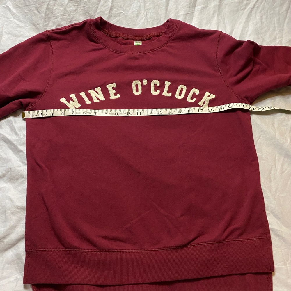 Wine O’ Clock crew neck sweater - Picture 5 of 8